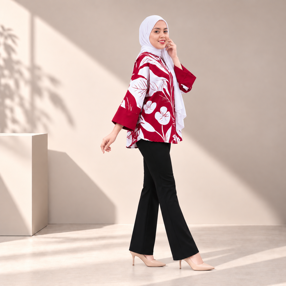 ALAYNA TOP CALLADIUM