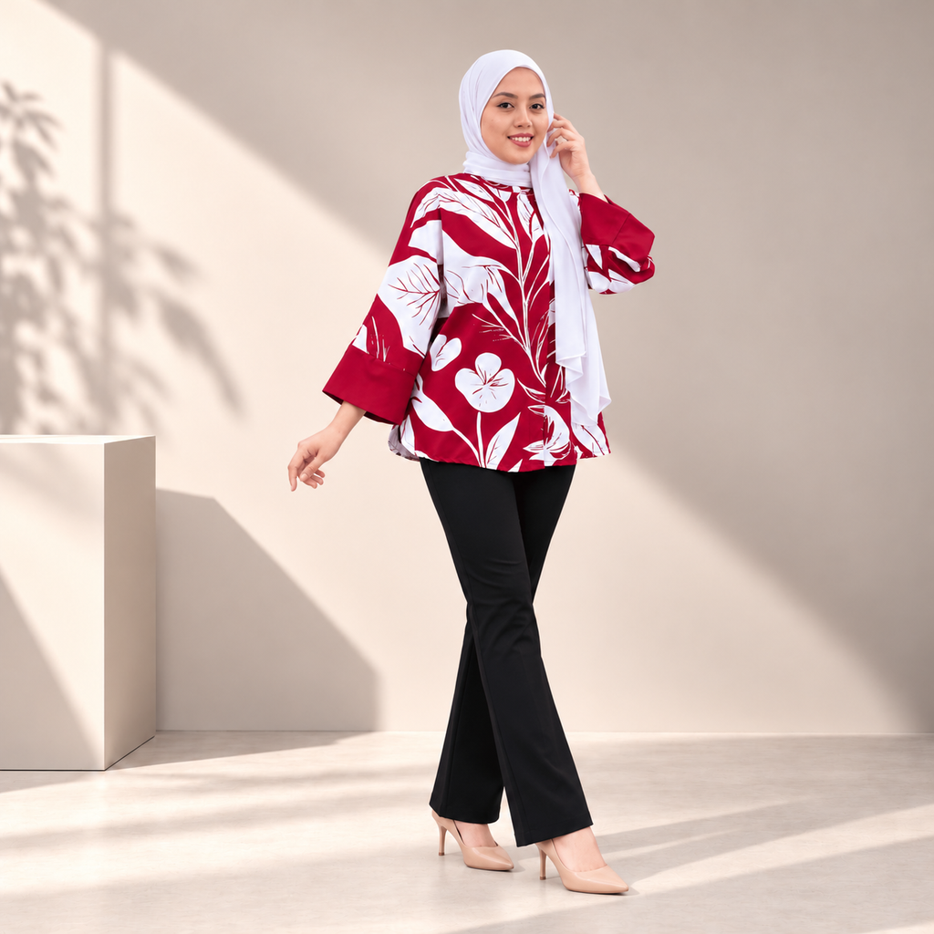 ALAYNA TOP CALLADIUM