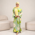 ROSSA CAFTAN GREEN LOTUS