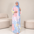 ROSSA CAFTAN GREY PEONY