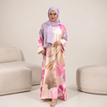 ROSSA CAFTAN PEACH DAISY