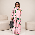 ROSSA CAFTAN PINK WATERLILY