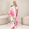 ROSSA CAFTAN WHITE ROSE